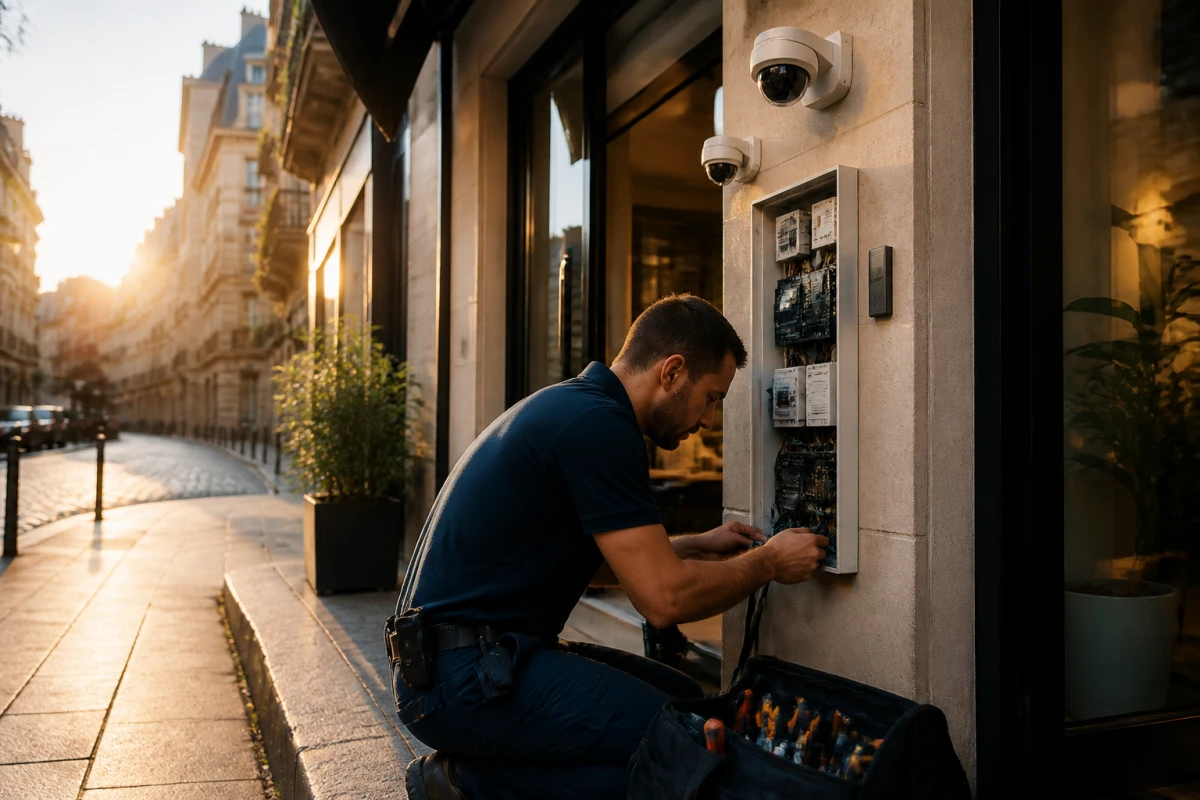 Alarme magasin Vichy