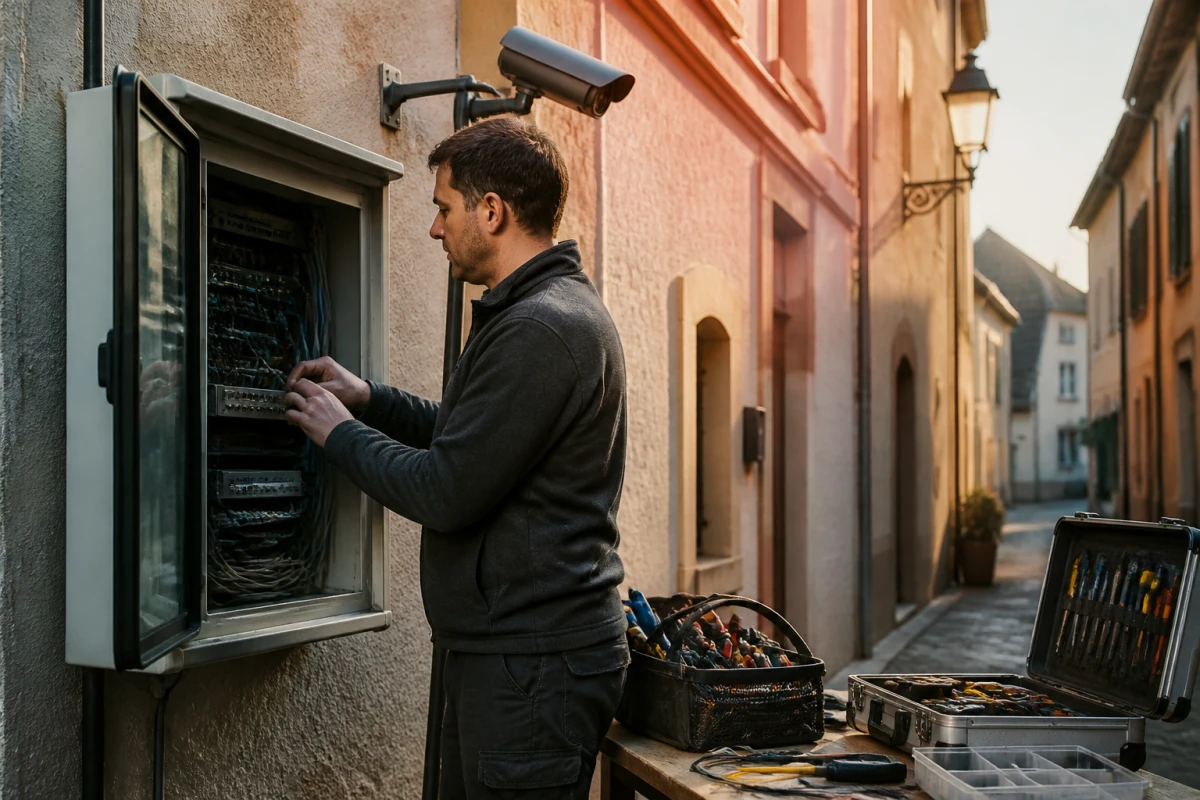 Maintenance caméra surveillance Montluçon
